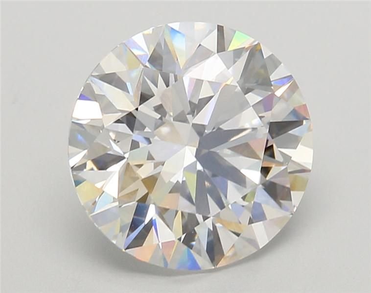4.05ct E VVS2 Rare Carat Ideal Cut Round Lab Grown Diamond