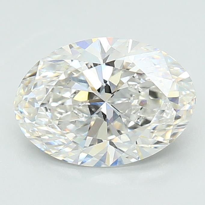 1.59ct F VVS2 Rare Carat Ideal Cut Oval Lab Grown Diamond