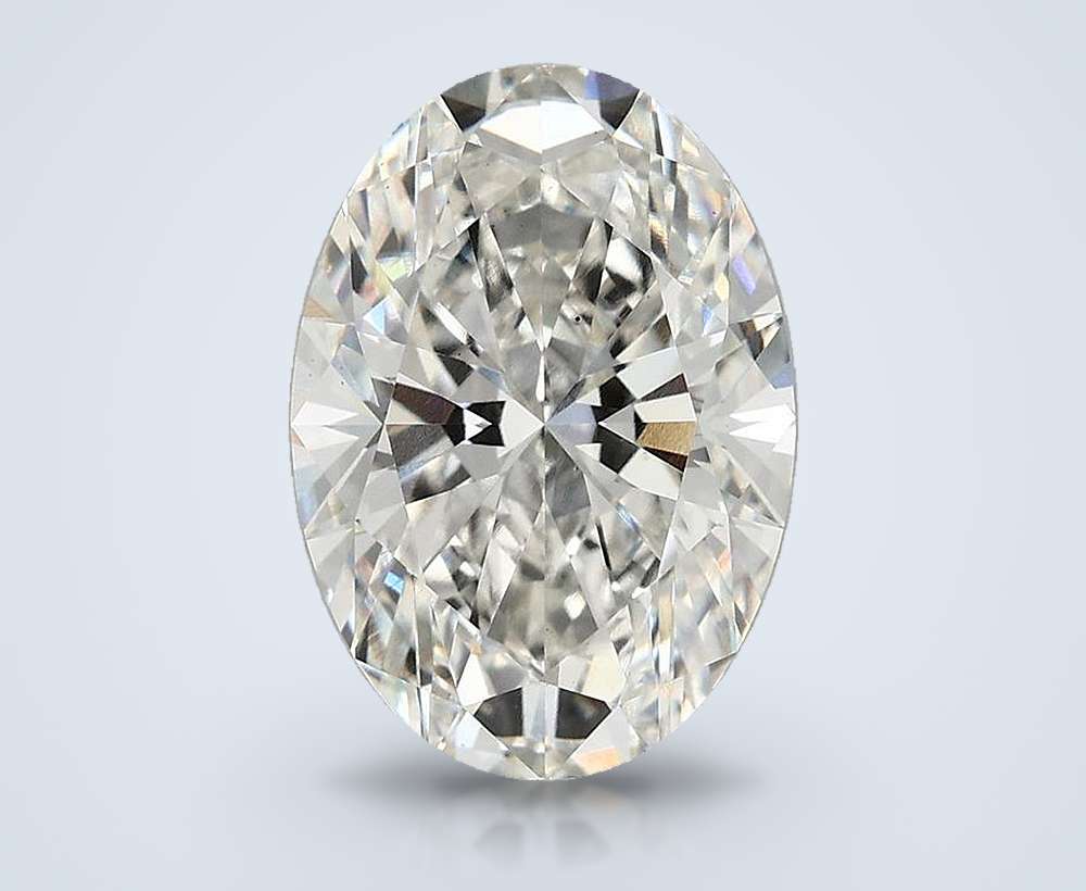 4.10 Carat Oval Lab Diamond