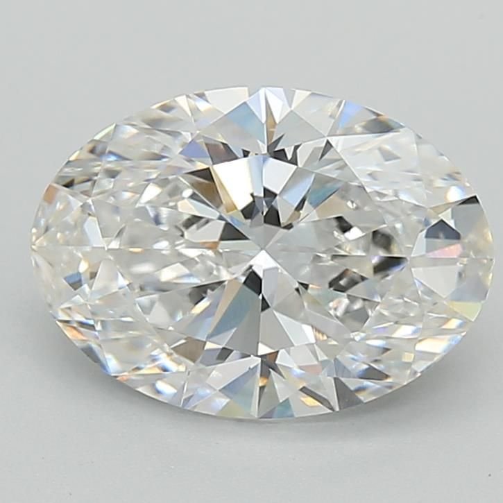3.01ct E VVS2 Rare Carat Ideal Cut Oval Lab Grown Diamond