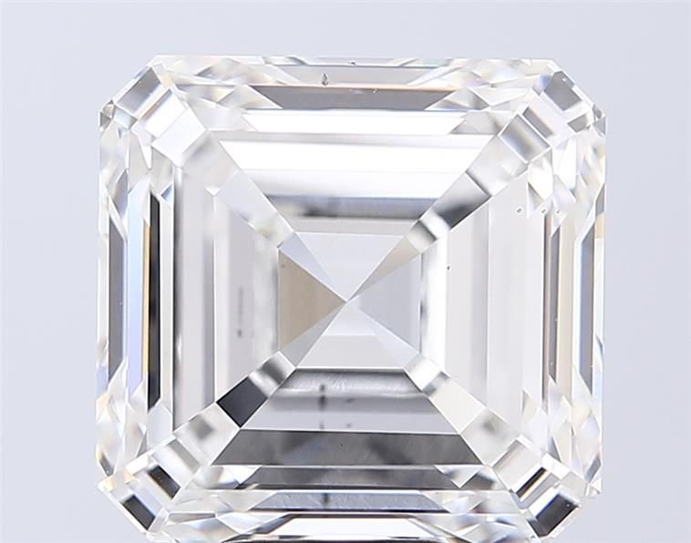 10.02ct E VS2 Very Good Cut Asscher Lab Grown Diamond