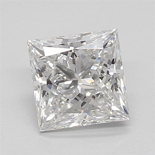 0.93ct F VS1 Rare Carat Ideal Cut Princess Lab Grown Diamond