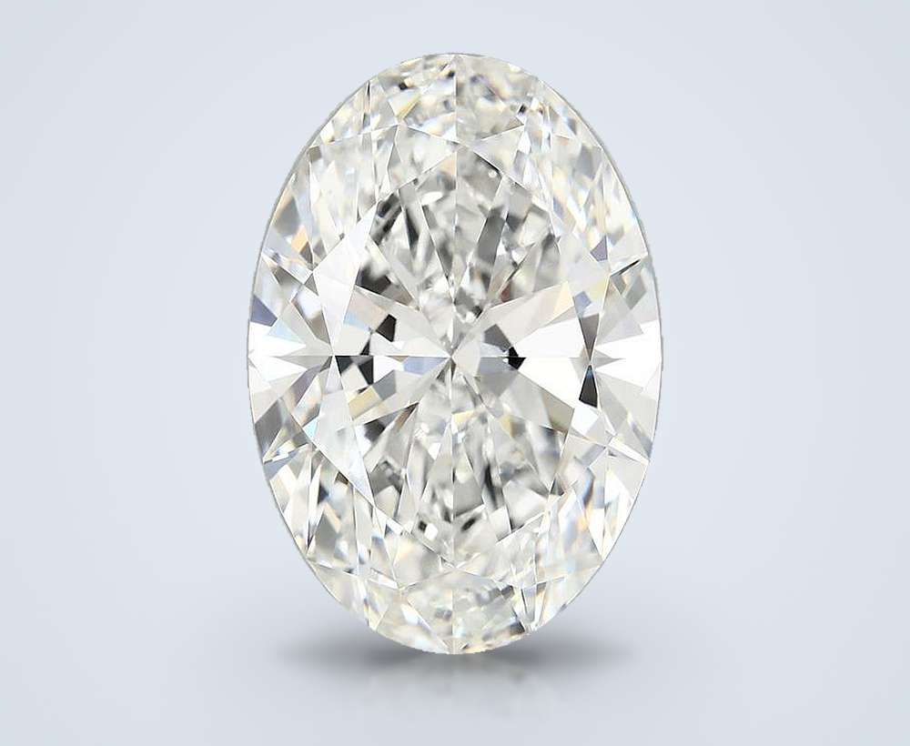 9.62 Carat Oval Lab Diamond