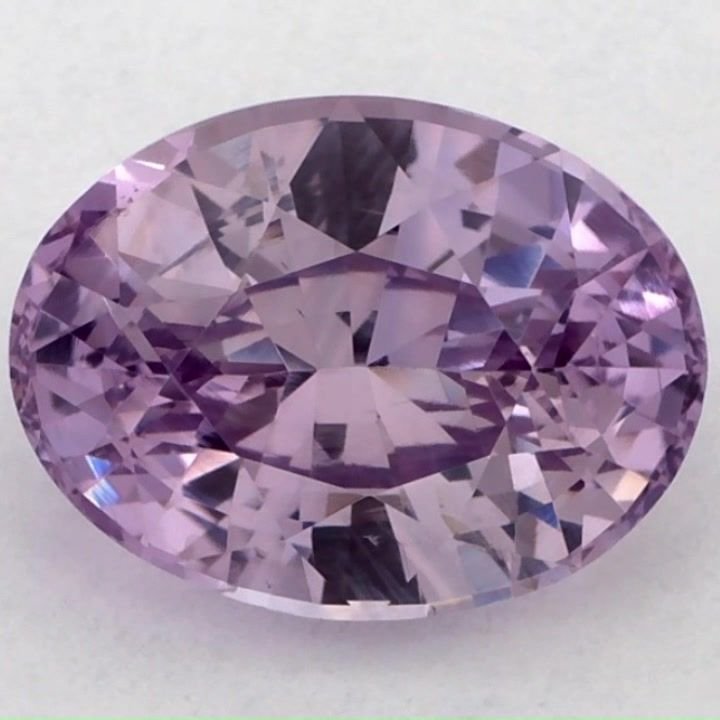 4.36 Carat Pink Oval Sapphire