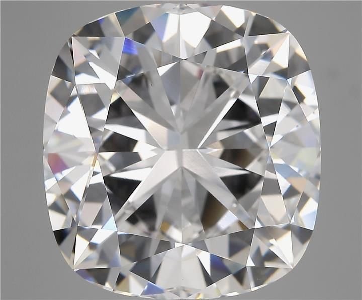 15.12ct E VVS2 Rare Carat Ideal Cut Cushion Lab Grown Diamond