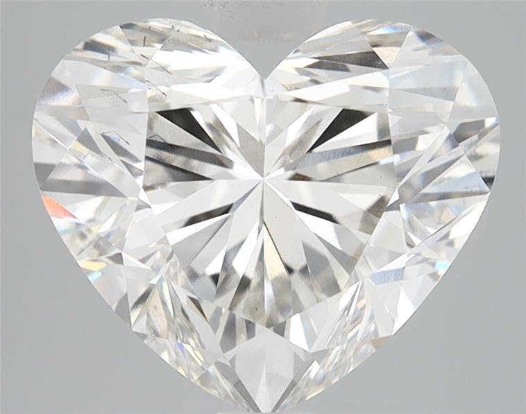 4.26ct G VS2 Rare Carat Ideal Cut Heart Lab Grown Diamond