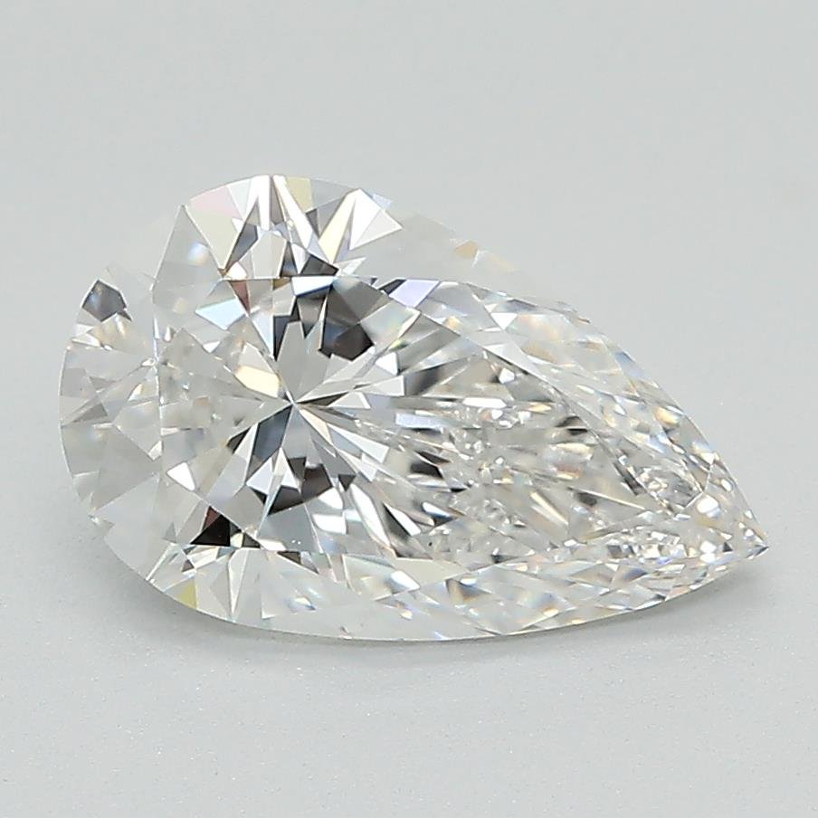 5.52ct E VS1 Rare Carat Ideal Cut Pear Lab Grown Diamond