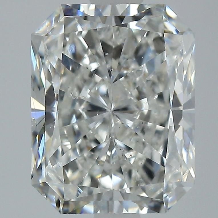 2.40ct I SI2 Rare Carat Ideal Cut Radiant Diamond
