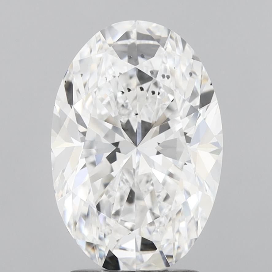 2.55 Carat Oval Lab Diamond