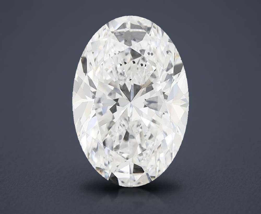 2.55 Carat Oval Lab Diamond