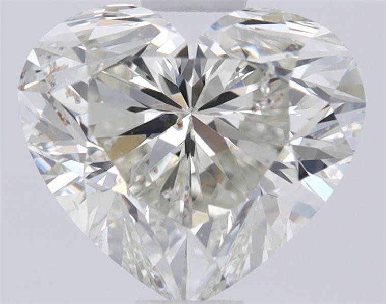 1.01ct J SI2 Rare Carat Ideal Cut Heart Diamond
