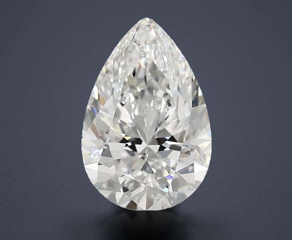 1.28 Carat Pear Lab Diamond
