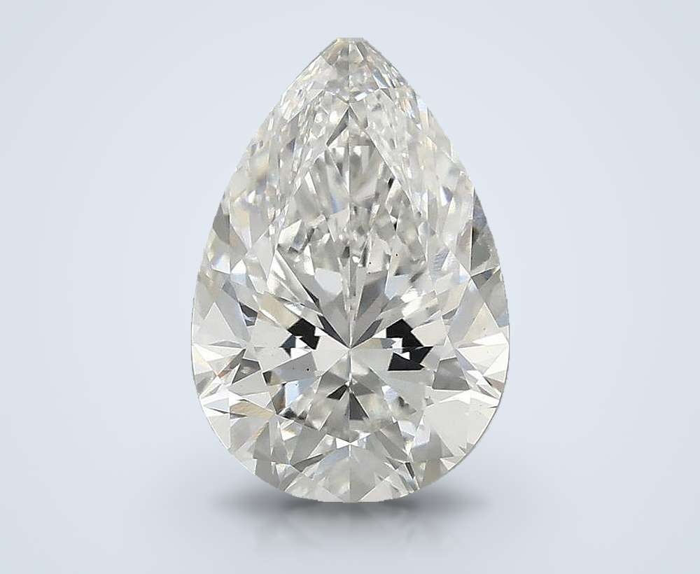 3.10 Carat Pear Lab Diamond
