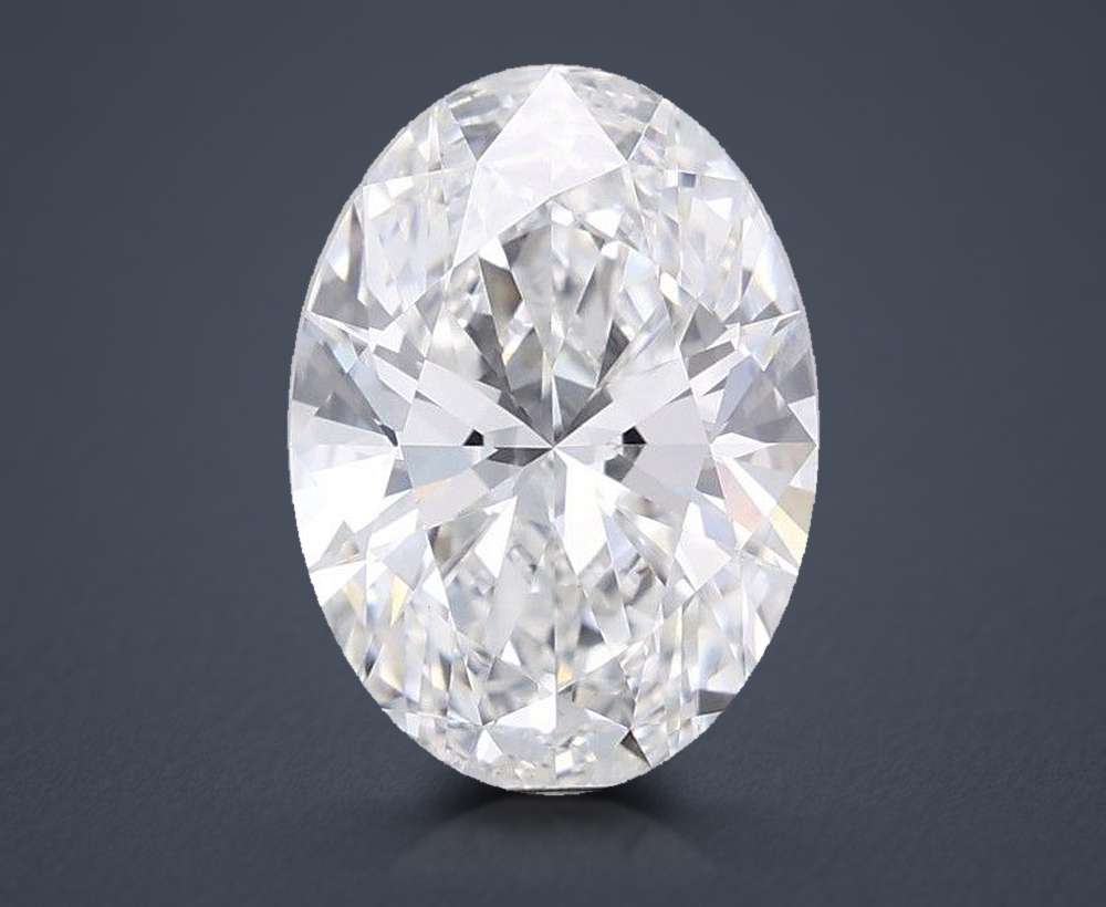 4.00 Carat Oval Lab Diamond