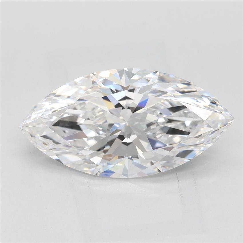2.05ct D VVS1 Rare Carat Ideal Cut Marquise Lab Grown Diamond