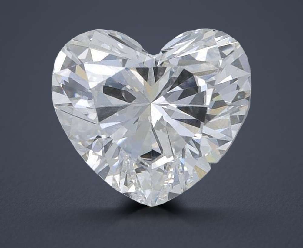 2.72 Carat Heart Lab Diamond