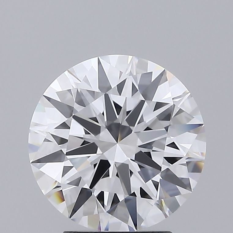 3.04ct F IF Rare Carat Ideal Cut Round Lab Grown Diamond