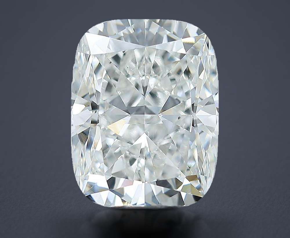 4.02 Carat Cushion Natural Diamond