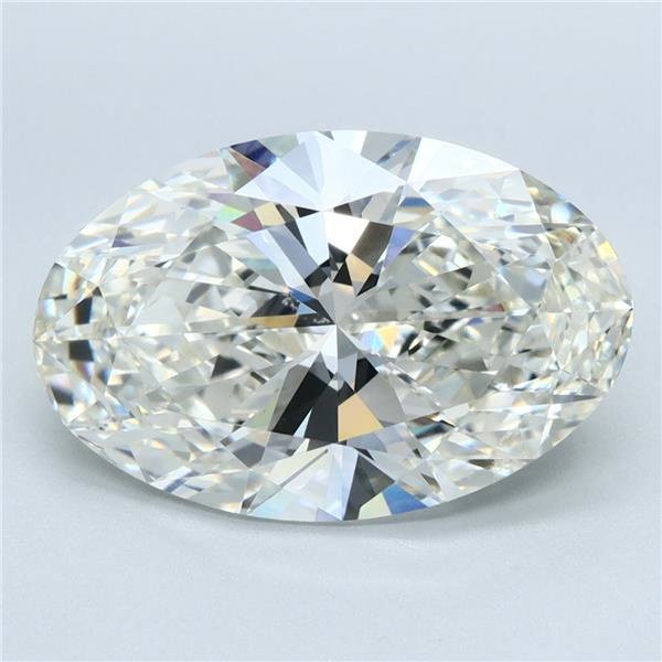 5.07ct I VVS2 Rare Carat Ideal Cut Oval Lab Grown Diamond