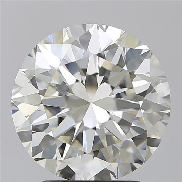 3.50ct J VS2 Excellent Cut Round Diamond