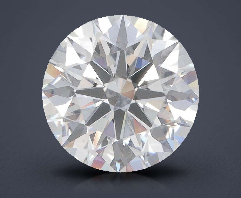 3.09 Carat Round Lab Diamond