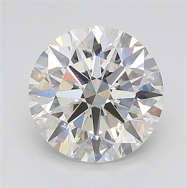 2.02ct F VS1 Rare Carat Ideal Cut Round Lab Grown Diamond