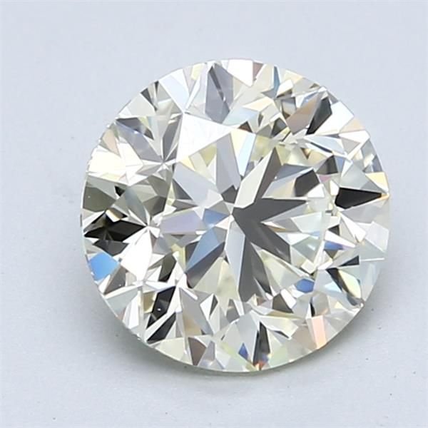 2.01ct K VVS2 Very Good Cut Round Diamond