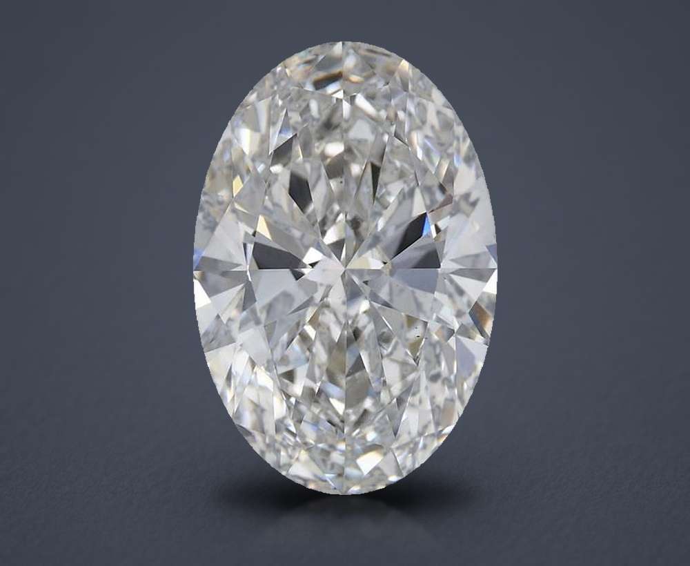 5.26 Carat Oval Lab Diamond