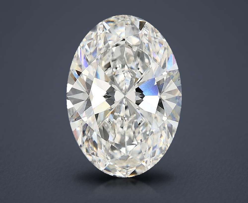 3.91 Carat Oval Lab Diamond