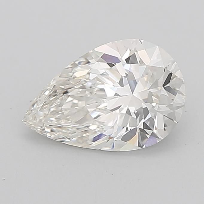 2.51ct F VS1 Rare Carat Ideal Cut Pear Lab Grown Diamond