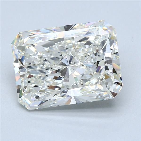 6.06ct I SI1 Rare Carat Ideal Cut Radiant Diamond
