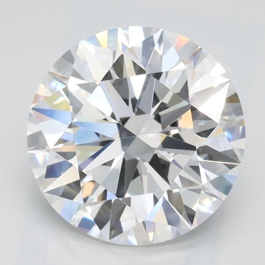 2.16ct D VVS1 Rare Carat Ideal Cut Round Lab Grown Diamond