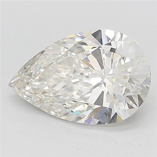 1.57ct H SI1 Rare Carat Ideal Cut Pear Lab Grown Diamond