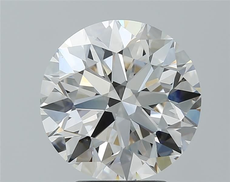 3.70ct K VVS2 Rare Carat Ideal Cut Round Diamond