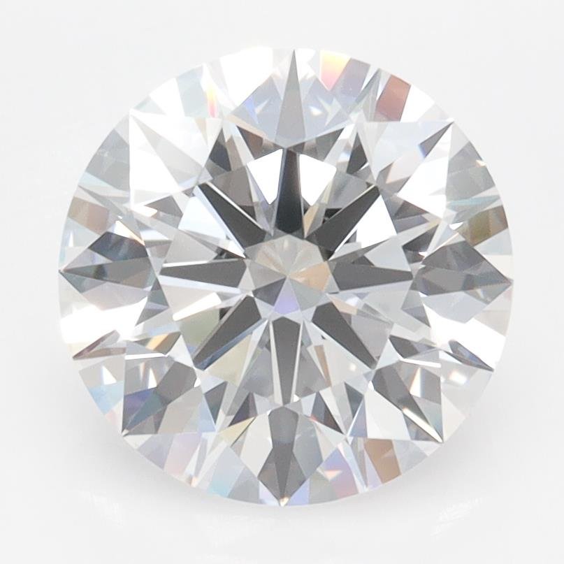 2.68ct D VVS1 Rare Carat Ideal Cut Round Lab Grown Diamond