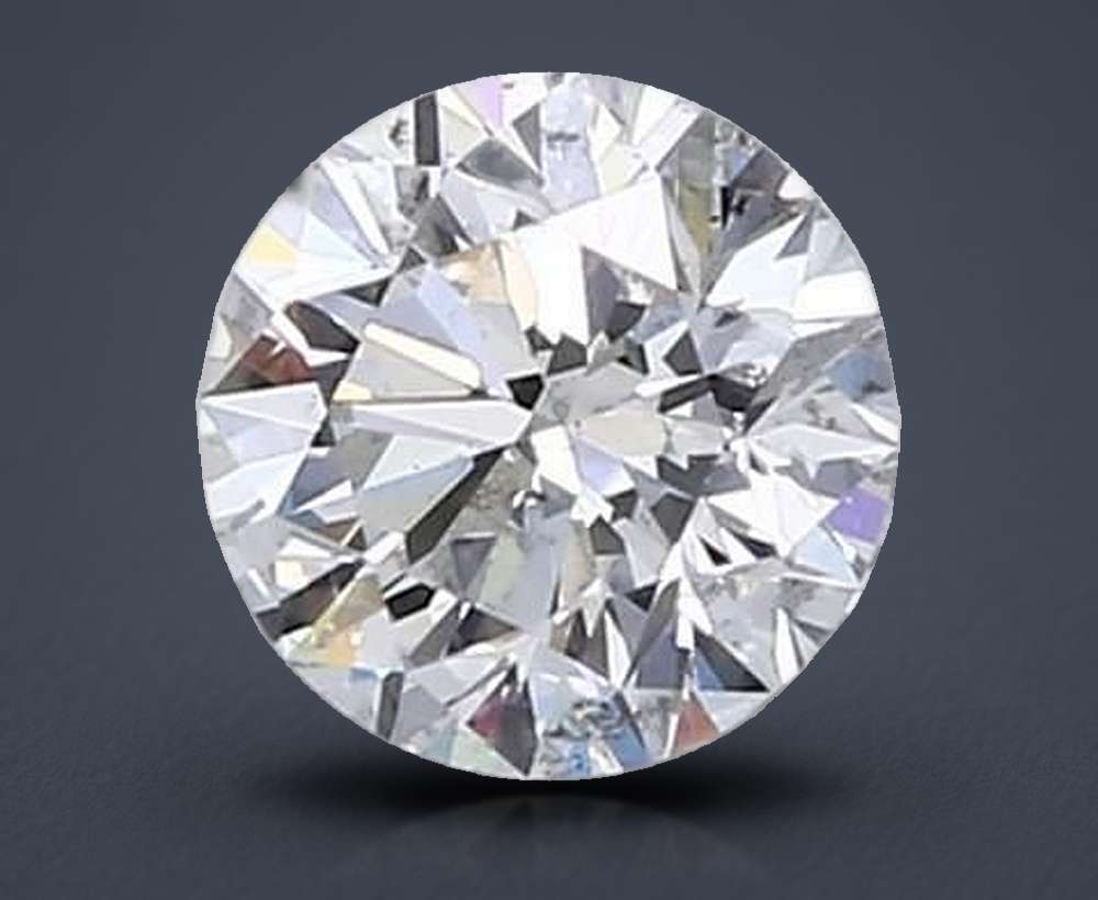 0.70 Carat Round Natural Diamond