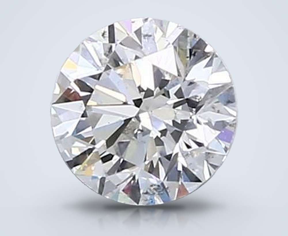 0.70 Carat Round Natural Diamond