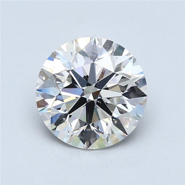 3.01ct H VS2 Excellent Cut Round Diamond