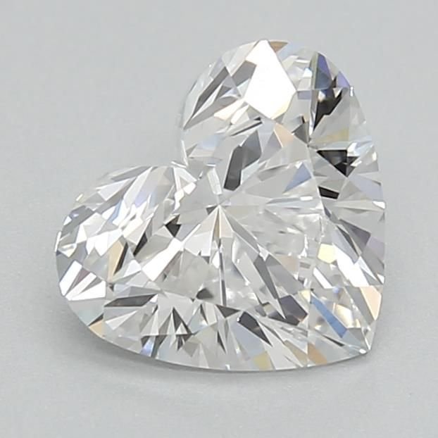 0.91ct F VS1 Rare Carat Ideal Cut Heart Lab Grown Diamond