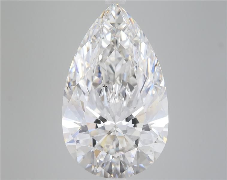 8.11ct F SI1 Rare Carat Ideal Cut Pear Lab Grown Diamond