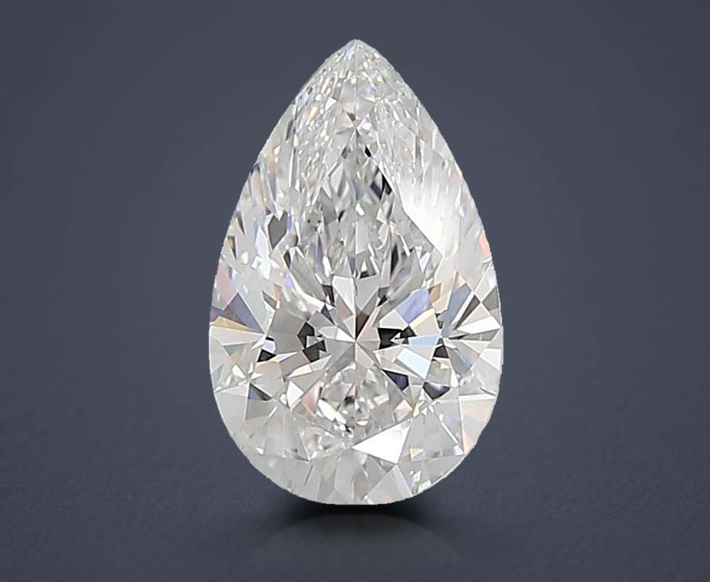 4.69 Carat Pear Lab Diamond