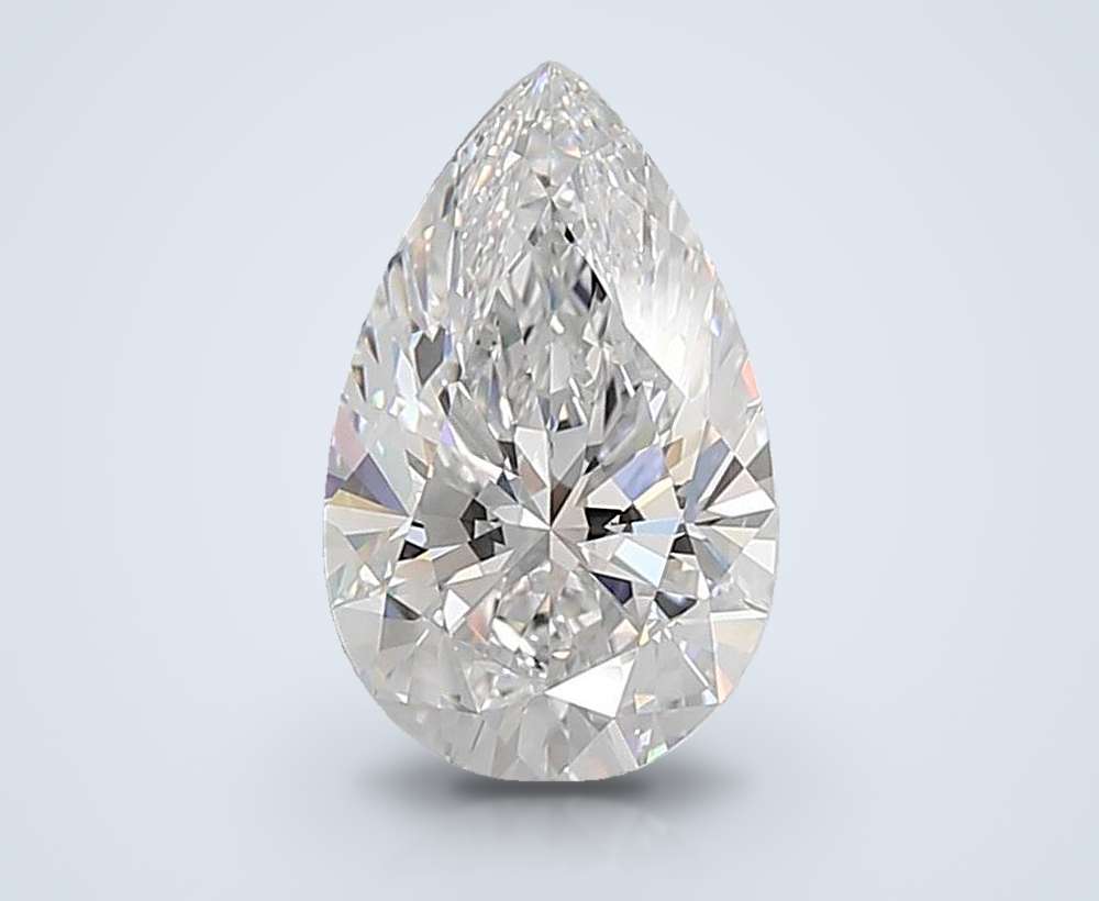 4.69 Carat Pear Lab Diamond