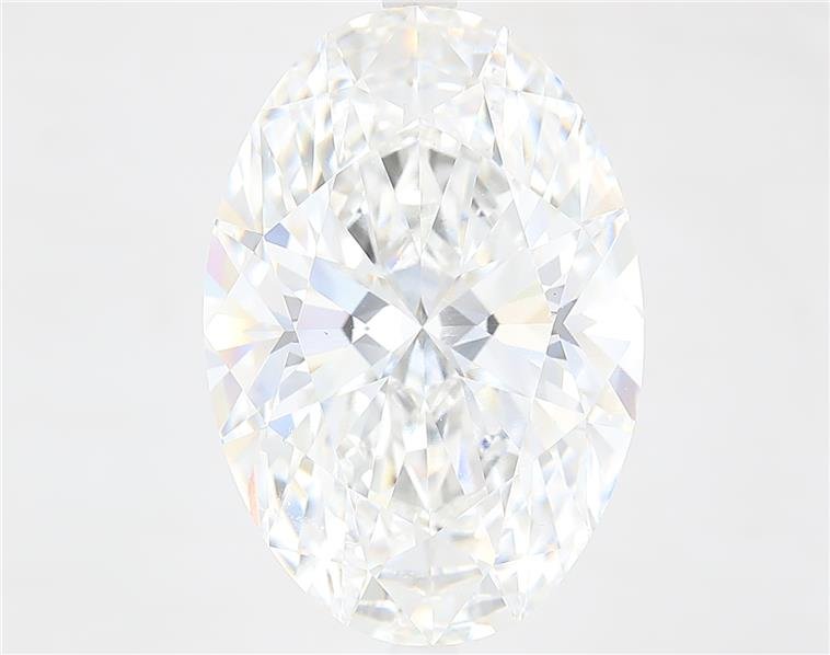 10.03ct F VS1 Rare Carat Ideal Cut Oval Lab Grown Diamond