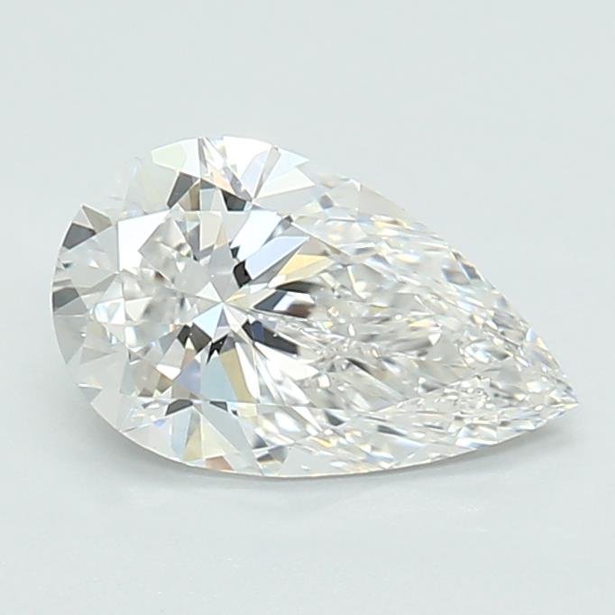 1.03ct E VVS2 Rare Carat Ideal Cut Pear Lab Grown Diamond