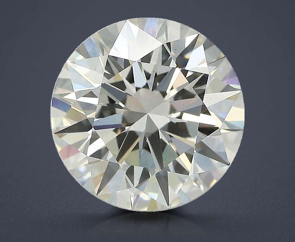 3.21 Carat Round Lab Diamond