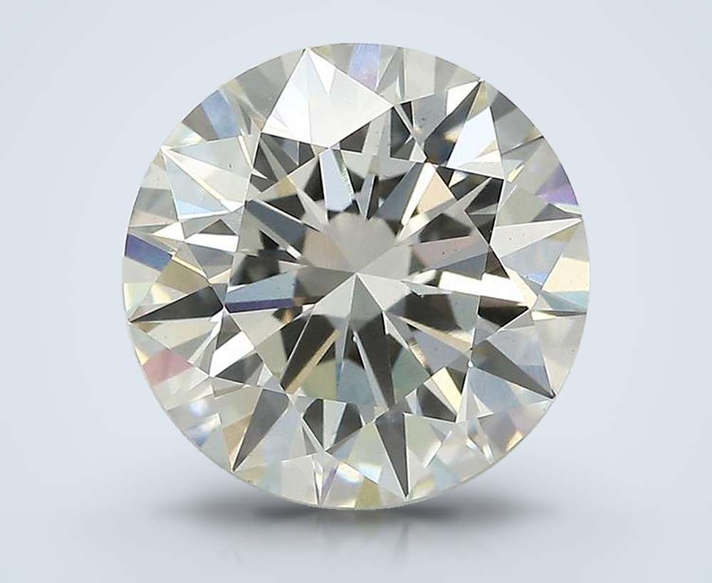 3.21 Carat Round Lab Diamond