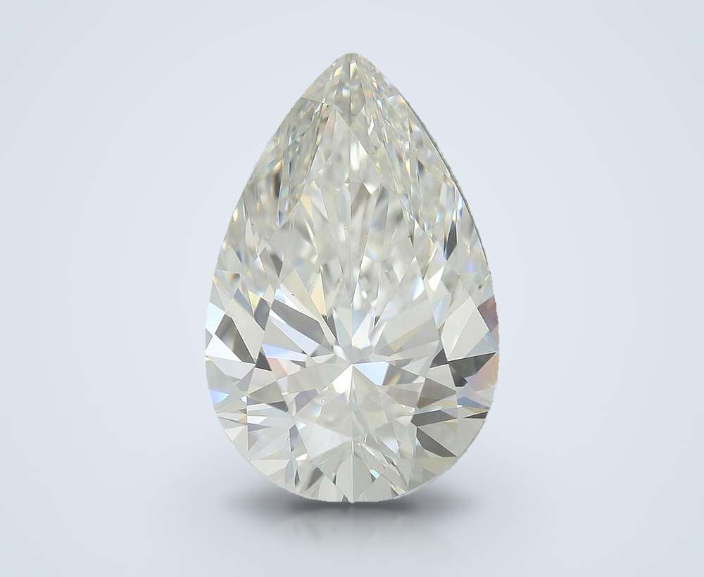 5.63 Carat Pear Lab Diamond