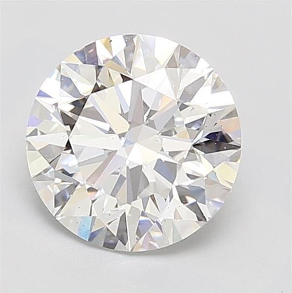 2.23ct F VS2 Rare Carat Ideal Cut Round Lab Grown Diamond