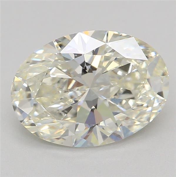 1.03ct J VVS2 Rare Carat Ideal Cut Oval Lab Grown Diamond