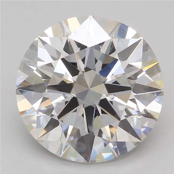 2.57ct I VVS2 Excellent Cut Round Lab Grown Diamond